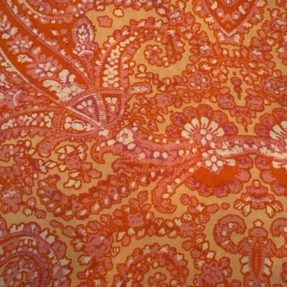 Cynthia Rowley Medium Multi-Color w/Paisley Print Sleeveless Blouse - EUC - Picture 3 of 4